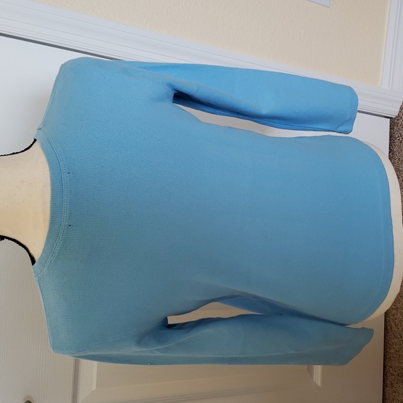 Liz Claiborne Blue Top - Picture 4 of 8